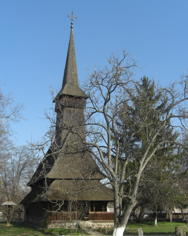 Maramures Kirche im Dorfmuseum Bukarest